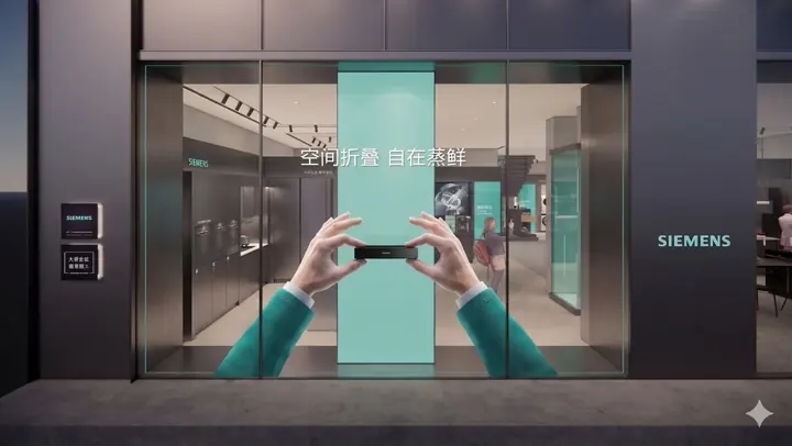 CG 蒸烤箱卖点橱窗 06